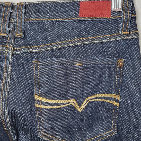 NWT Gracia K Women's Tapered Slim Denim Jeans SIZE 9 MSRP: $148 Dark Wash 32x31 - Picture 3 of 9